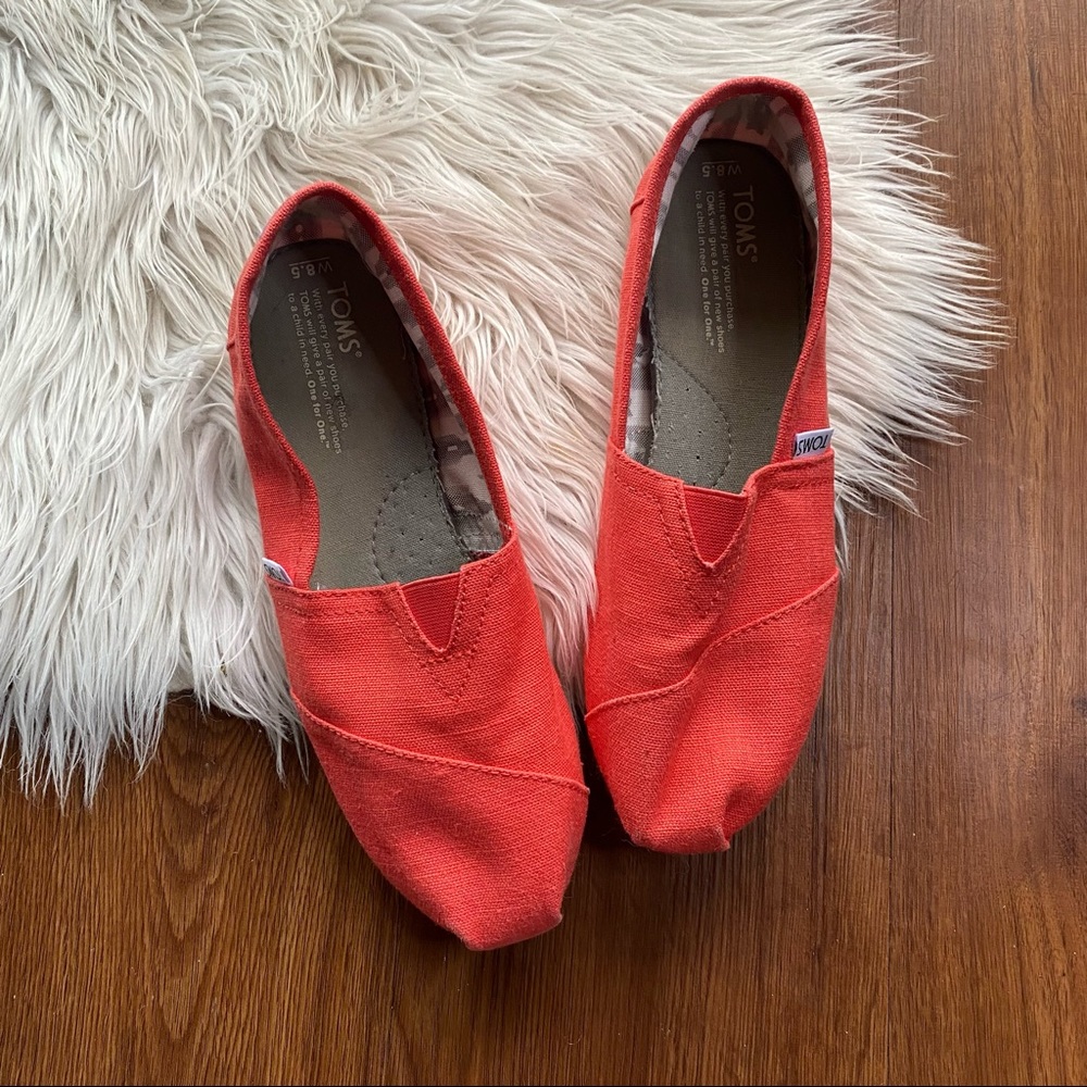 TOMS | Coral Toms Shoes